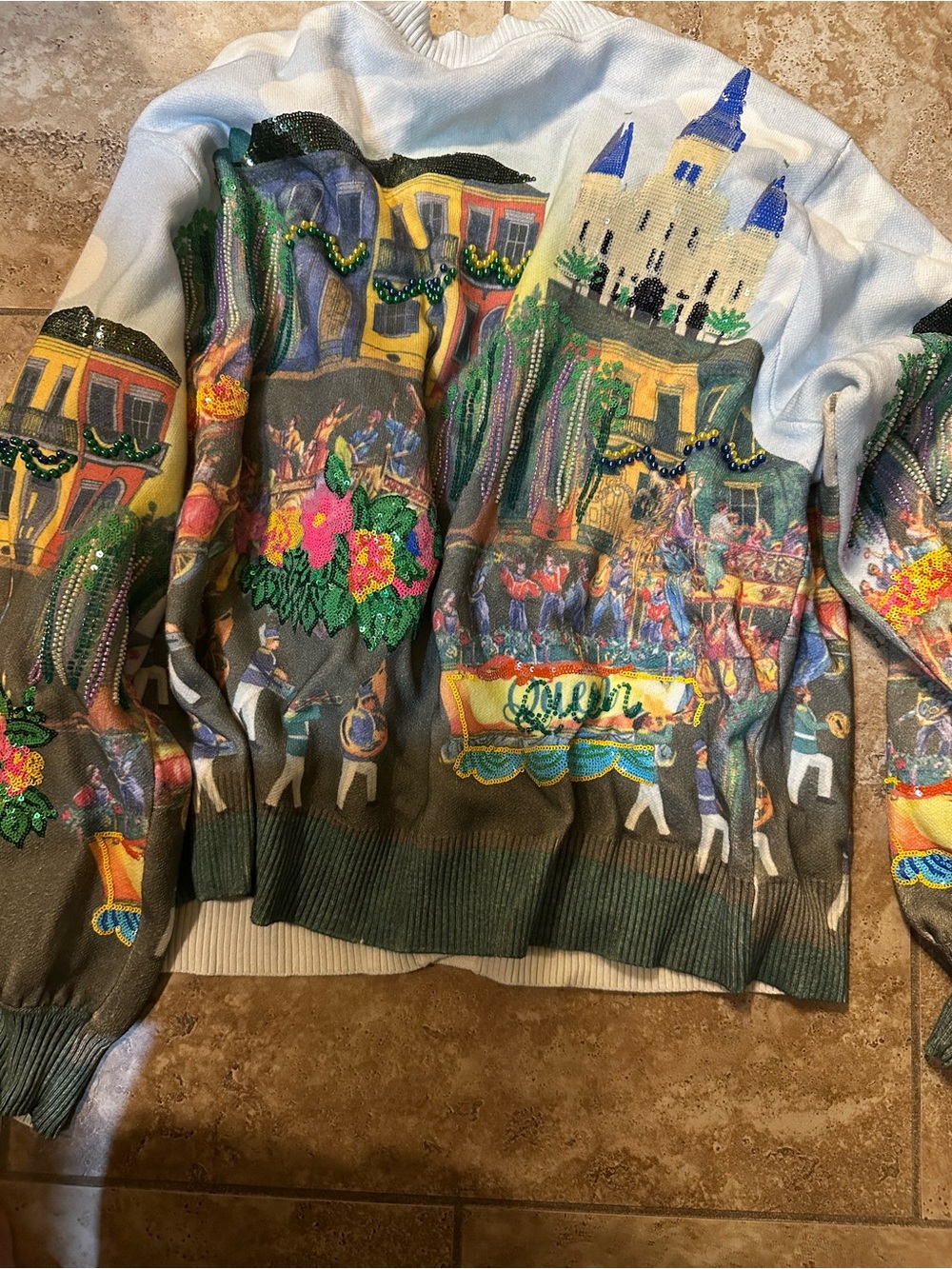 Queen of Sparkles Sweater- size small